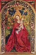 Martin Schongauer Madonna of the Rose Bower (mk08) oil painting on canvas